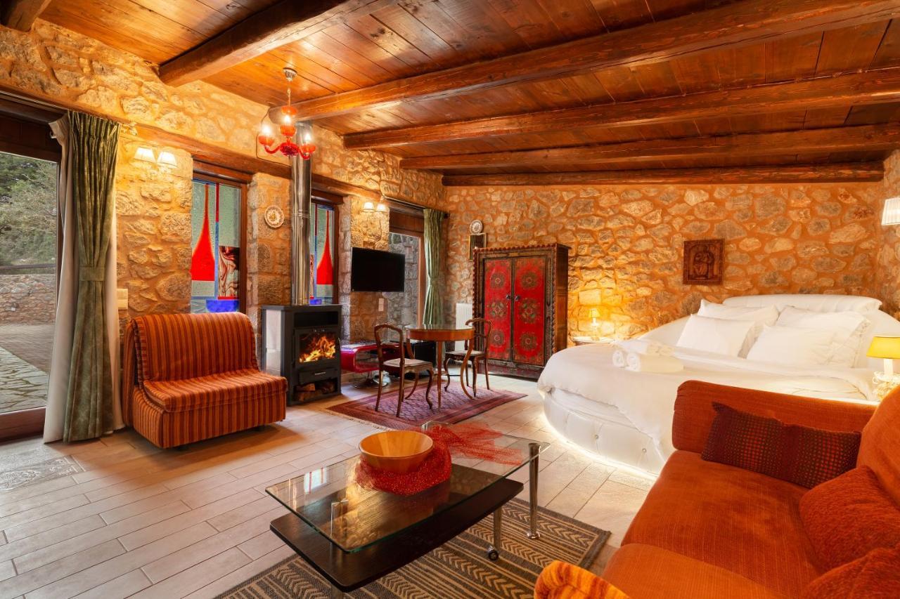 Vip Chalet 4 Seasons Arachova Bagian luar foto